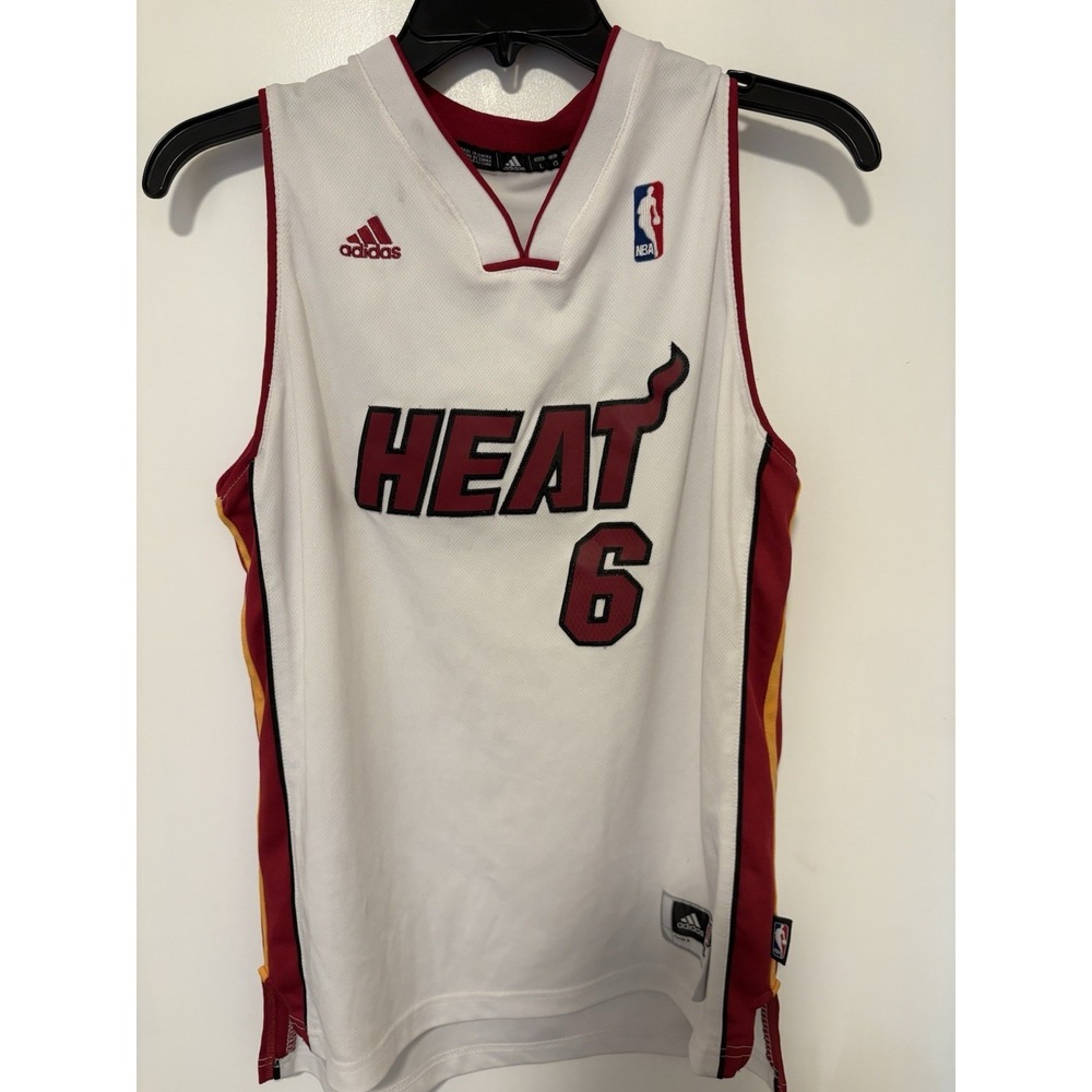 LeBron King James Miami Heat NBA Swingman Jersey Mens Small L